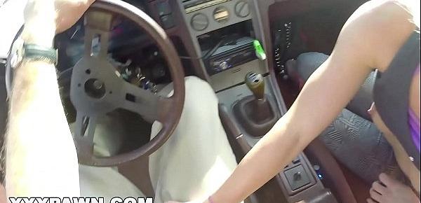  XXX PAWN - Blonde Bimbo Tries To Sell Her Car, Ends Up Selling Herself